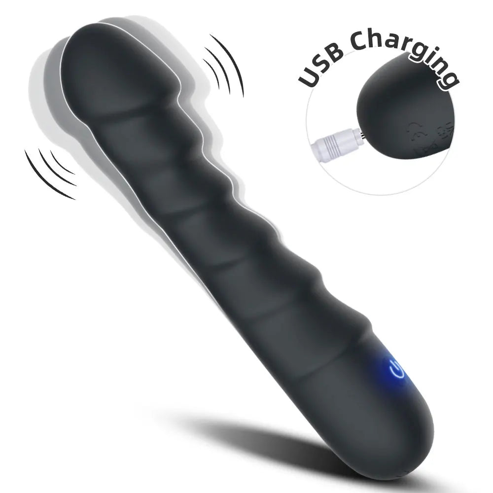 Vibromasseur Wand 10 Modes – Stimulation Point G & Clitoris | Silicone