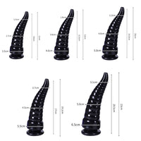 Plug Anal Tentacule Pieuvre avec Ventouse – Silicone | 4 Couleurs | 5 Tailles