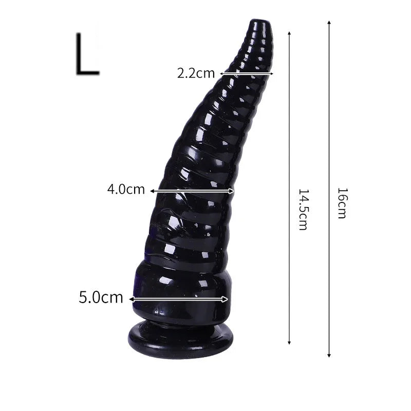 Plug Anal Tentacule Pieuvre avec Ventouse – Silicone | 4 Couleurs | 5 Tailles