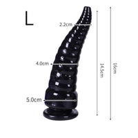 Plug Anal Tentacule Pieuvre avec Ventouse – Silicone | 4 Couleurs | 5 Tailles
