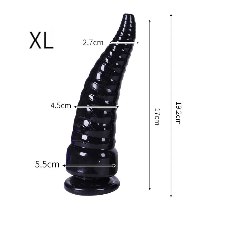 Plug Anal Tentacule Pieuvre avec Ventouse – Silicone | 4 Couleurs | 5 Tailles