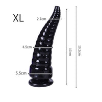 Plug Anal Tentacule Pieuvre avec Ventouse – Silicone | 4 Couleurs | 5 Tailles
