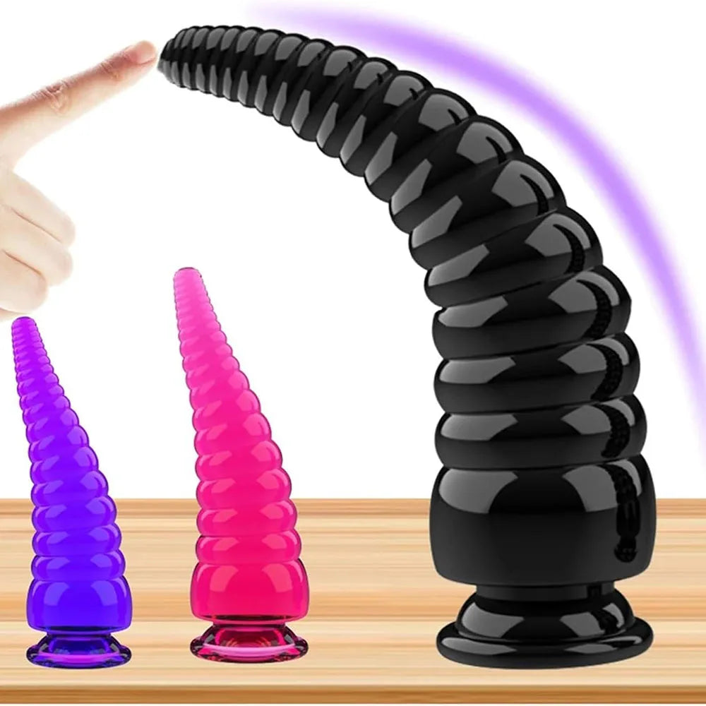 Plug Anal Tentacule Pieuvre avec Ventouse – Silicone | 4 Couleurs | 5 Tailles