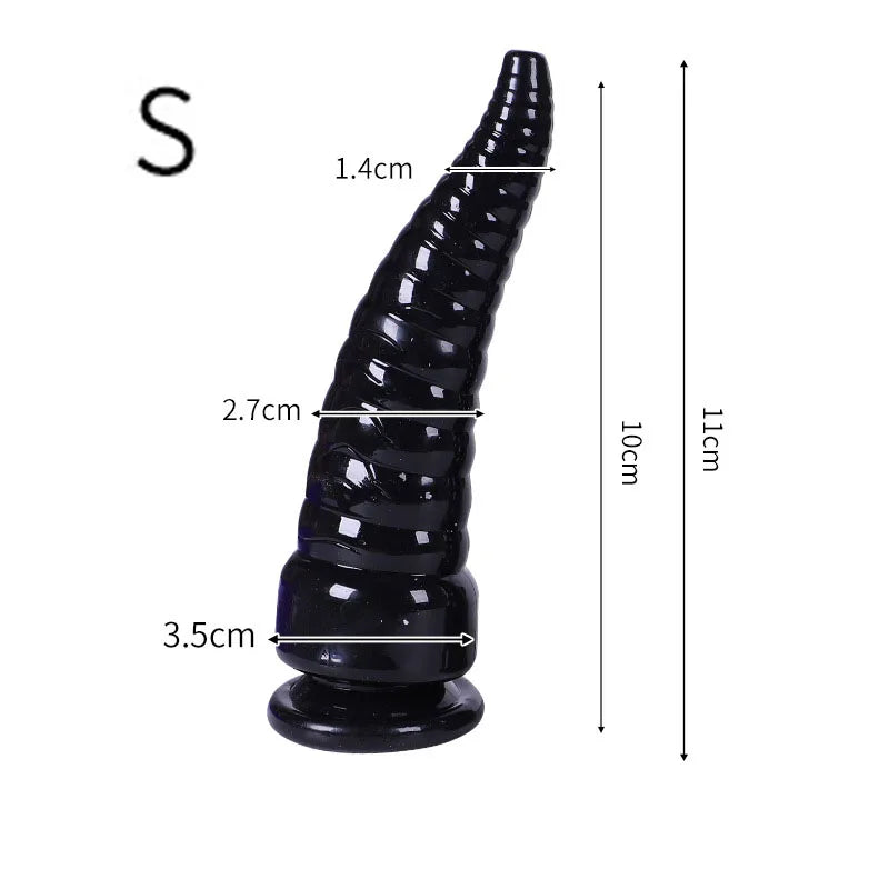 Plug Anal Tentacule Pieuvre avec Ventouse – Silicone | 4 Couleurs | 5 Tailles