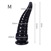 Plug Anal Tentacule Pieuvre avec Ventouse – Silicone | 4 Couleurs | 5 Tailles