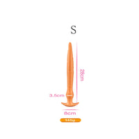 Long Plug Anal Silicone – 7 Designs | 4 Tailles S/M/L/XL | Massage Prostate | Unisexe