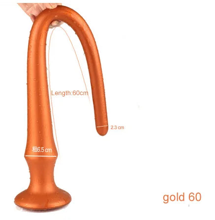 Long Plug Anal Silicone – 7 Designs | 4 Tailles S/M/L/XL | Massage Prostate | Unisexe