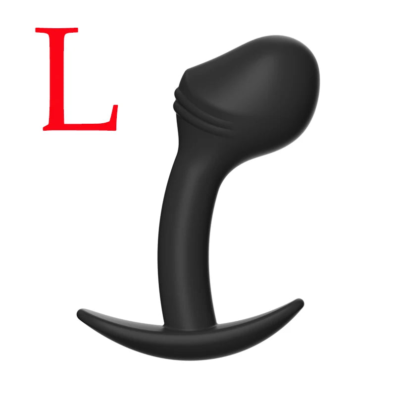Plug Anal Silicone Portable – 6 Formes, 3 Tailles | Masseur Prostatique