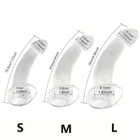 Gode Ceinture Strap-On avec Harnais Réglable – Silicone | 3 Tailles S/M/L | Couples & Unisexe