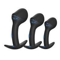 Plug Anal Silicone Portable – 6 Formes, 3 Tailles | Masseur Prostatique