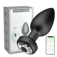 Plug Anal Vibrant Connecté Bluetooth – Contrôle APP à Distance | Silicone | 4 Couleurs