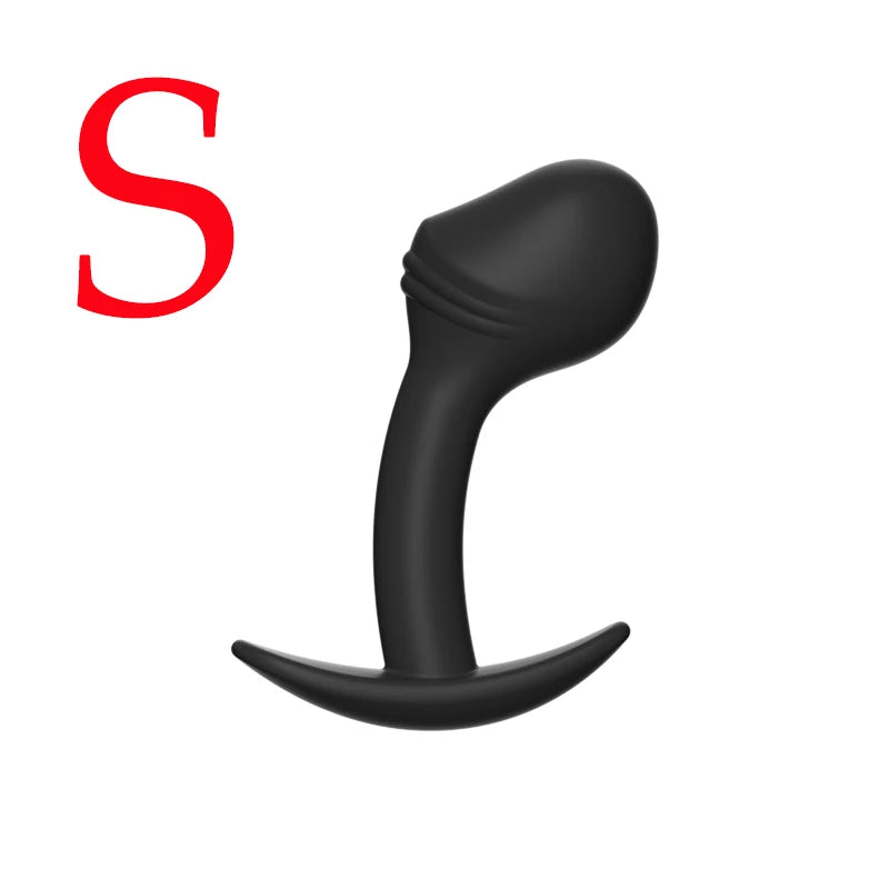 Plug Anal Silicone Portable – 6 Formes, 3 Tailles | Masseur Prostatique