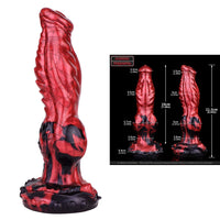 Gode Fantaisie Loup Ventouse – Silicone Médical | 6 Modèles NNSX