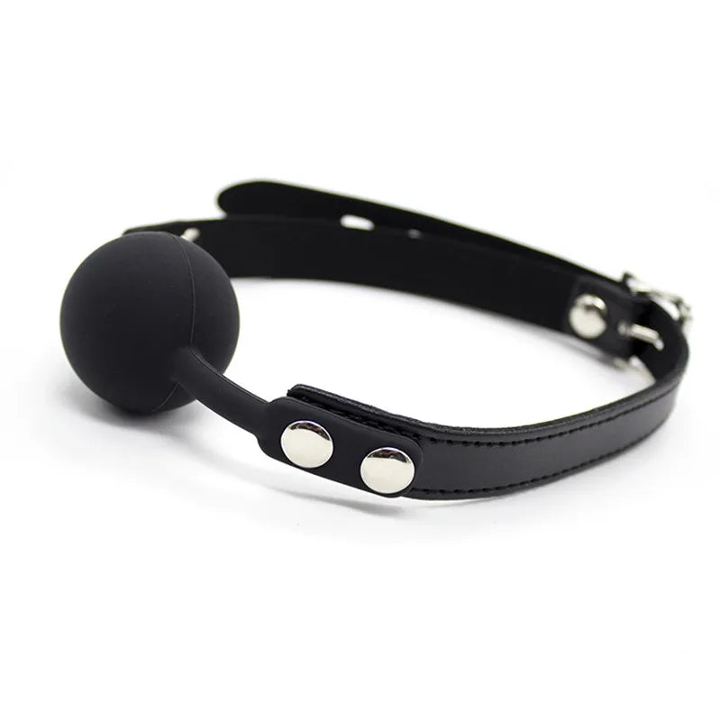 Bâillon Yunman – Boule Silicone & Ouvre-Bouche
