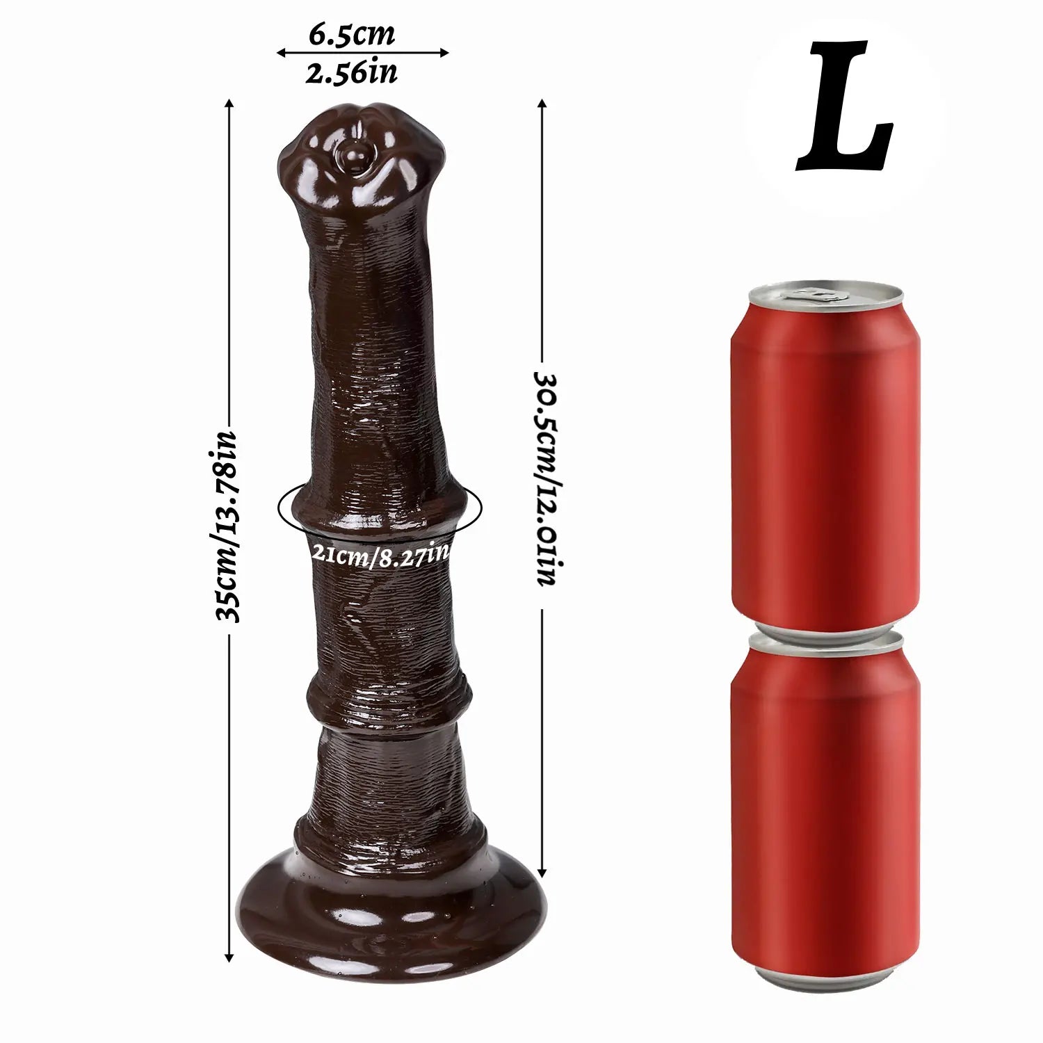 Gode Anal Extra Long Fantaisie Cheval – 2 Modèles | 3 Tailles | Anal & Vaginal