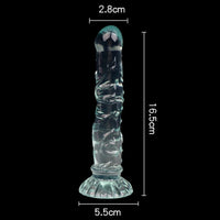 Gode Plug Anal Texturé Ventouse – 4 Tailles & 4 Couleurs