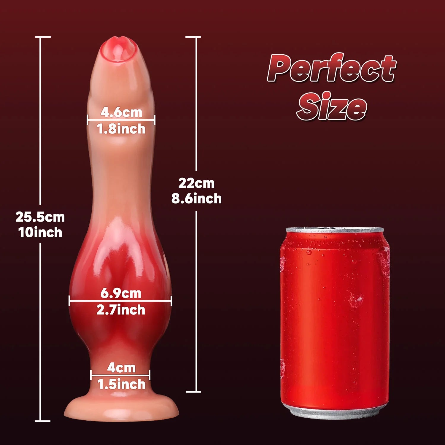 Gode Fantaisie Nœud Animal – Stimulation Intense Anale & Vaginale | Design Unique | Adulte