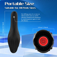 Entraîneur de Gland Vibrant – Silicone Souple | Masturbateur Portâble | Endurance & Sensations