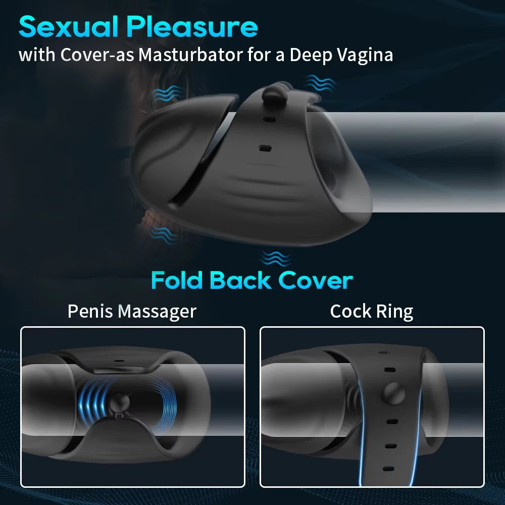 Vibromasseur Pénien Bluetooth BIRDSEXY – Silicone Médical | Masseur Gland | Retard CE