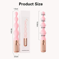 Chapelet Anal Vibrant – Stimulation Multizone Anus, Vagin & Clitoris | Unisexe