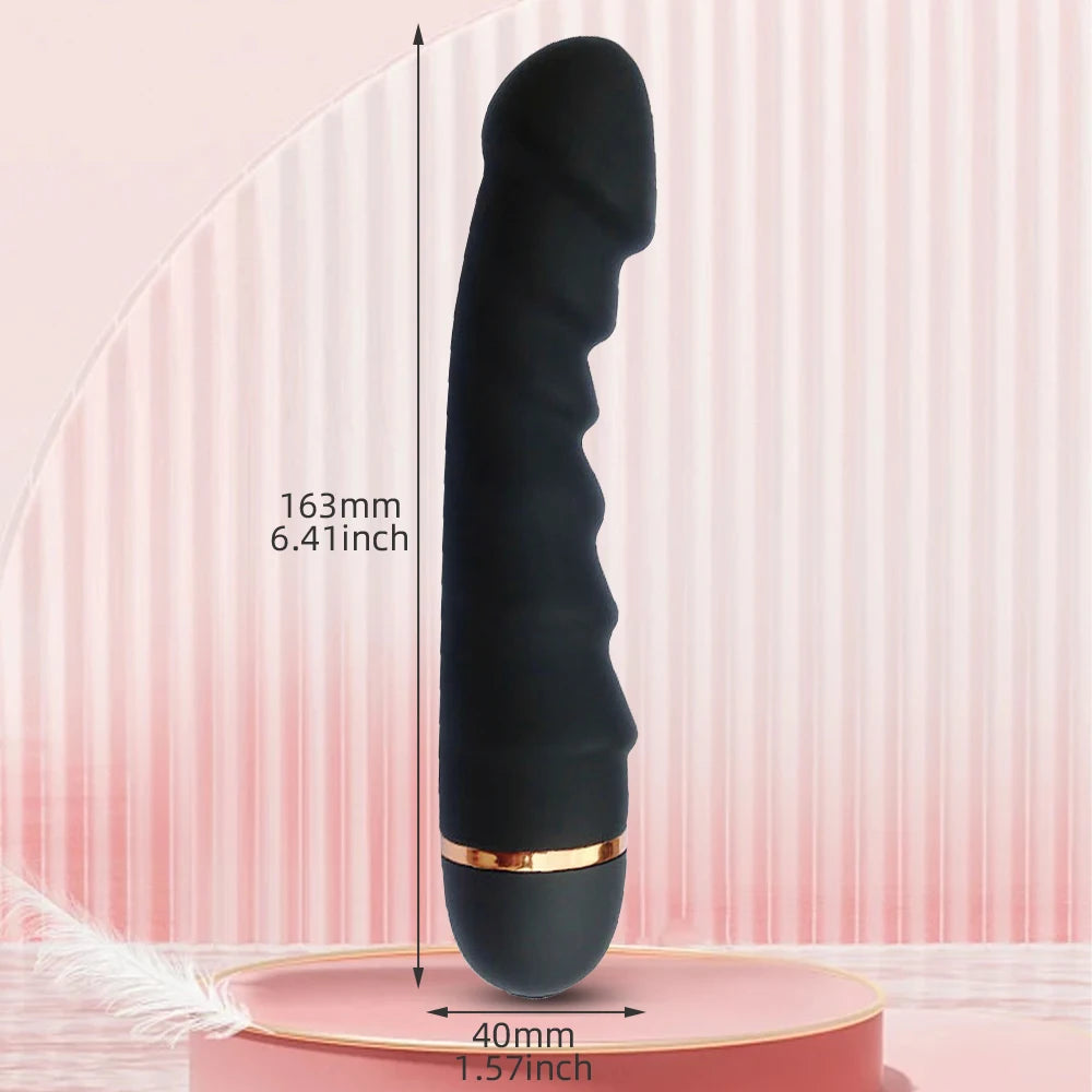 Vibromasseur Point G en Silicone – Plaisir Profond & Sensations Décuplées