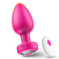 Plug Anal Vibrant Connecté – App ou Télécommande, 10 Modes | Plaisir à Distance