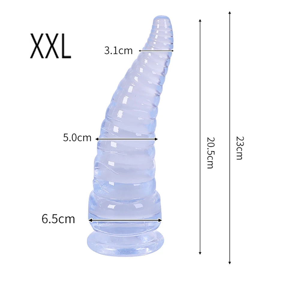 Plug Anal Tentacule Pieuvre avec Ventouse – Silicone | 4 Couleurs | 5 Tailles