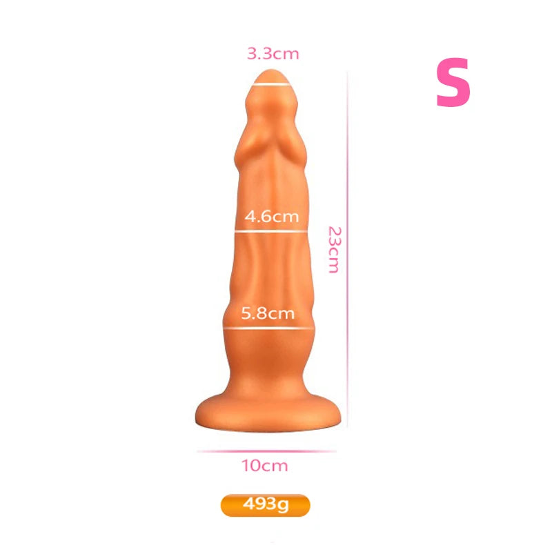 Plug Anal Dilatateur en Silicone Liquide – Stimulation Prostate & Point G