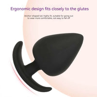 Plug Anal en Silicone – 5 Tailles Progressives pour Débutants & Confirmés