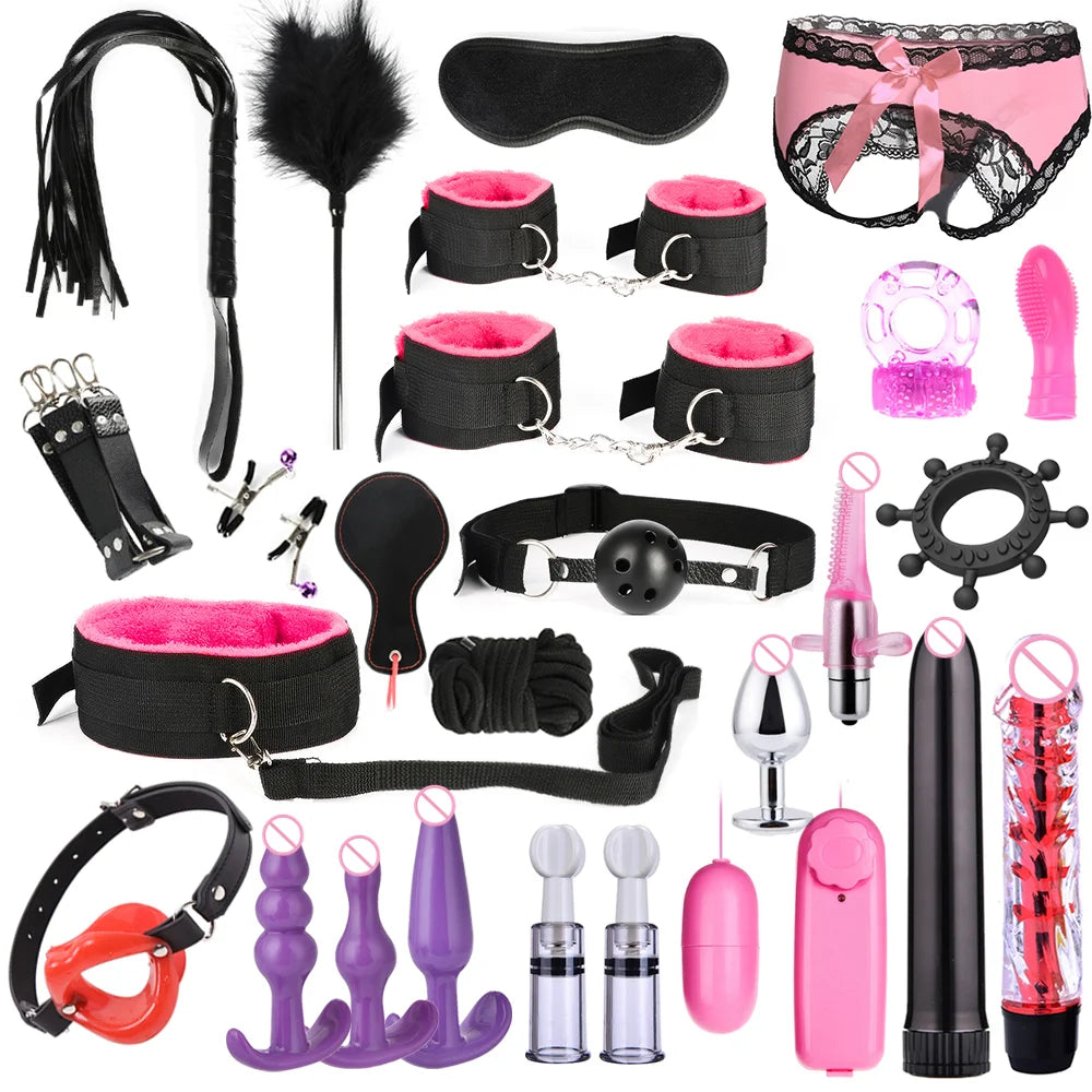Kit BDSM Bondage Complet – Explorez la Domination en Toute Confiance