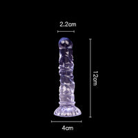 Gode Plug Anal Texturé Ventouse – 4 Tailles & 4 Couleurs