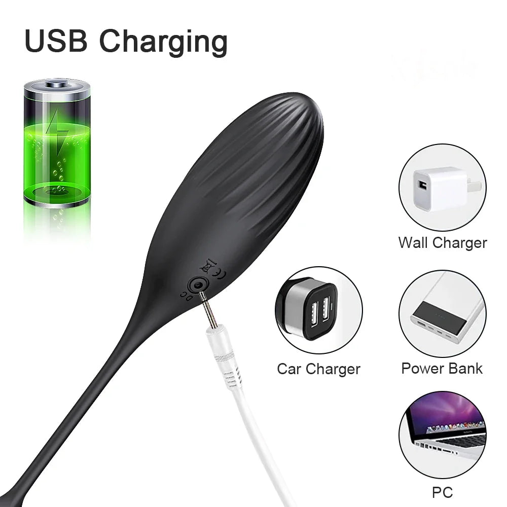 Plug Anal Vibrant Masseur Prostate TLUDA – Anneau Pénien Wearable | APP ou Télécommande
