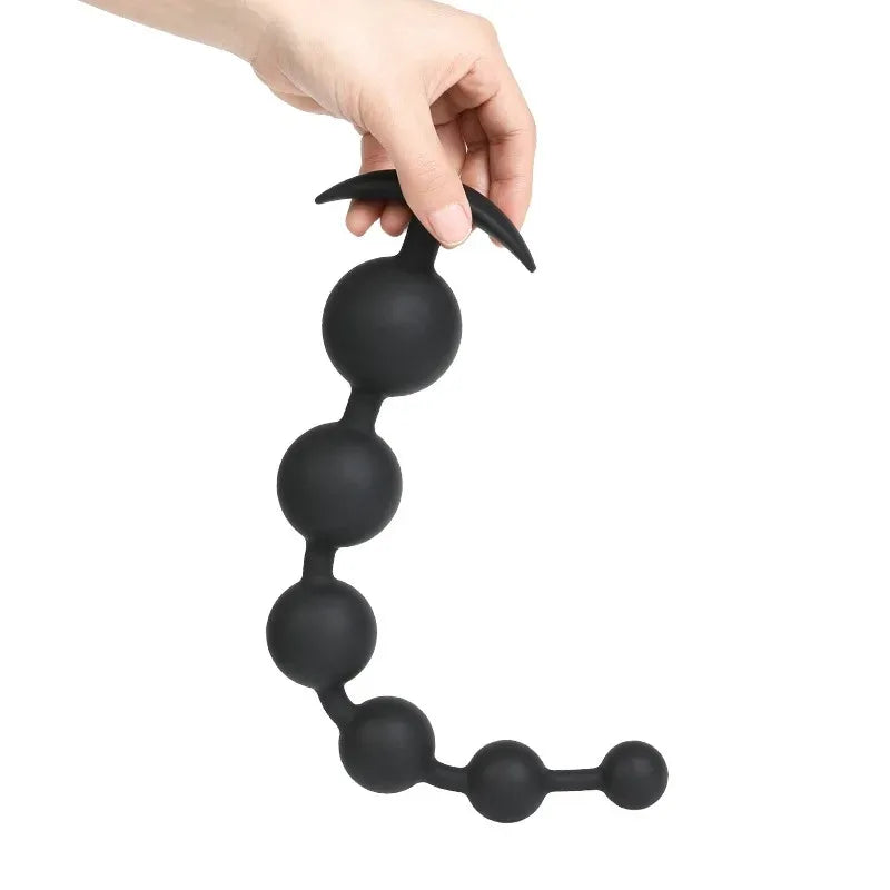 Chapelet Anal Silicone – Stimulation Prostate & Anus | 3 à 6 Billes | CE