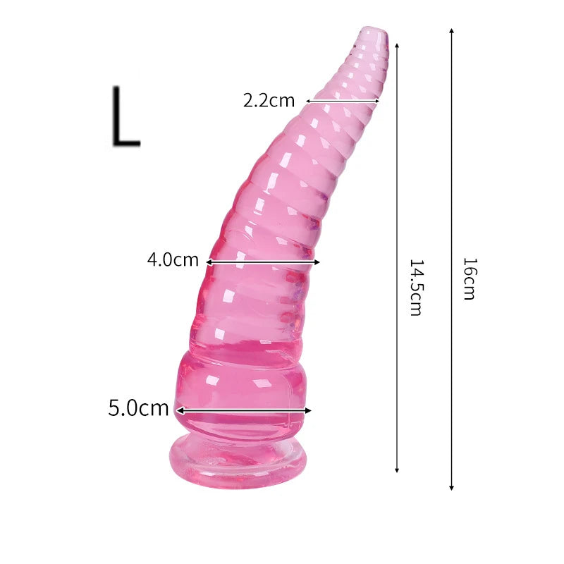 Plug Anal Tentacule Pieuvre avec Ventouse – Silicone | 4 Couleurs | 5 Tailles