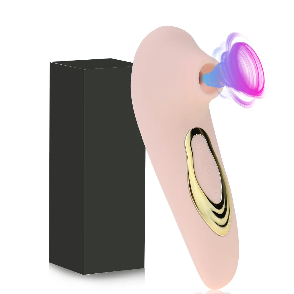 Stimulateur Clitoridien Aspirant & Vibrant – 5 Modes | Orgasme Sans Contact Garanti