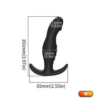 Plug Anal Silicone Gland Réaliste – Kit Entraînement Anal | S/M/L & Set 3 Pièces | Débutant & Expert