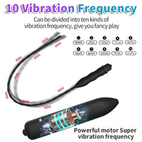 Vibrateur Urétral Vibrant – 10 Fréquences & 3 Tailles | Sounding Pénien