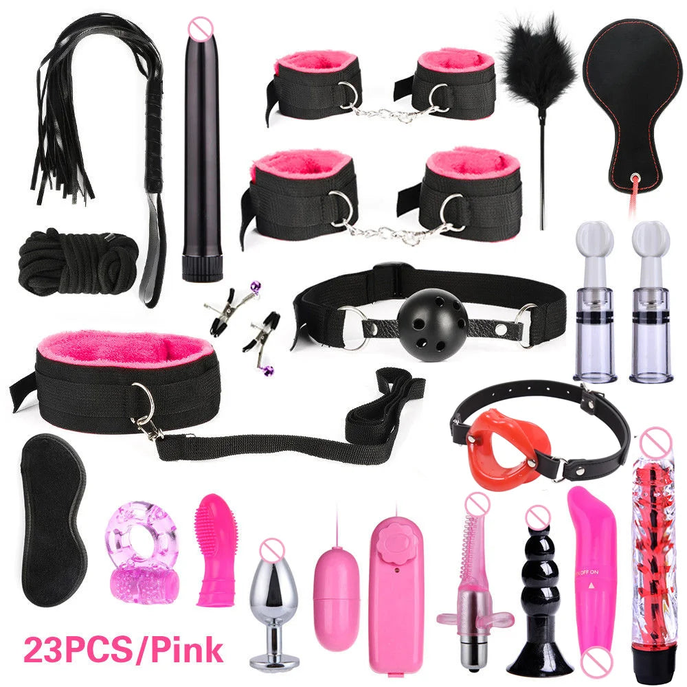 Kit BDSM Bondage Complet – Explorez la Domination en Toute Confiance