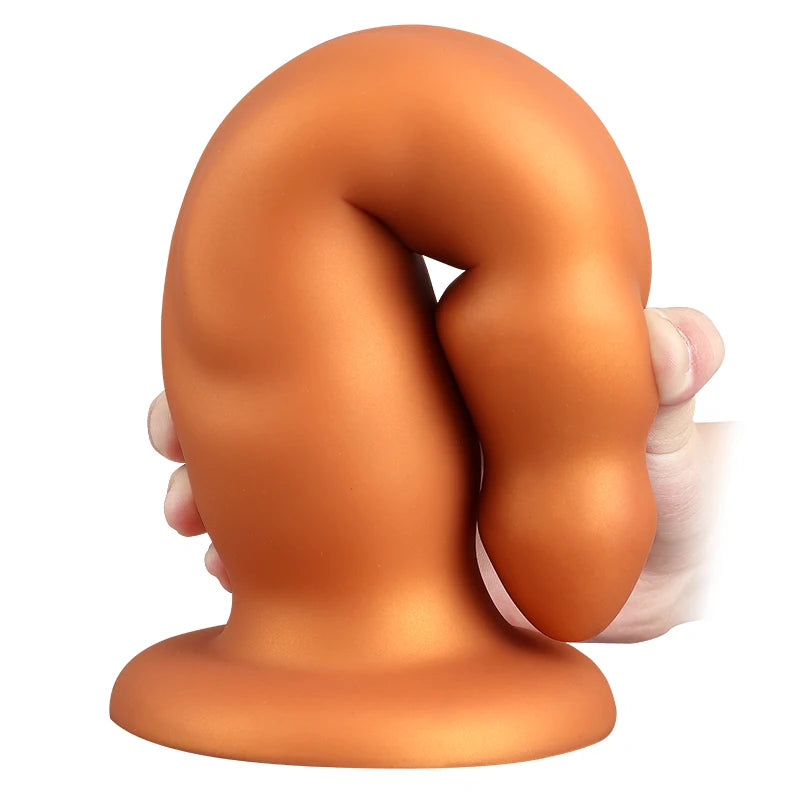 Plug Anal Dilatateur en Silicone Liquide – Stimulation Prostate & Point G