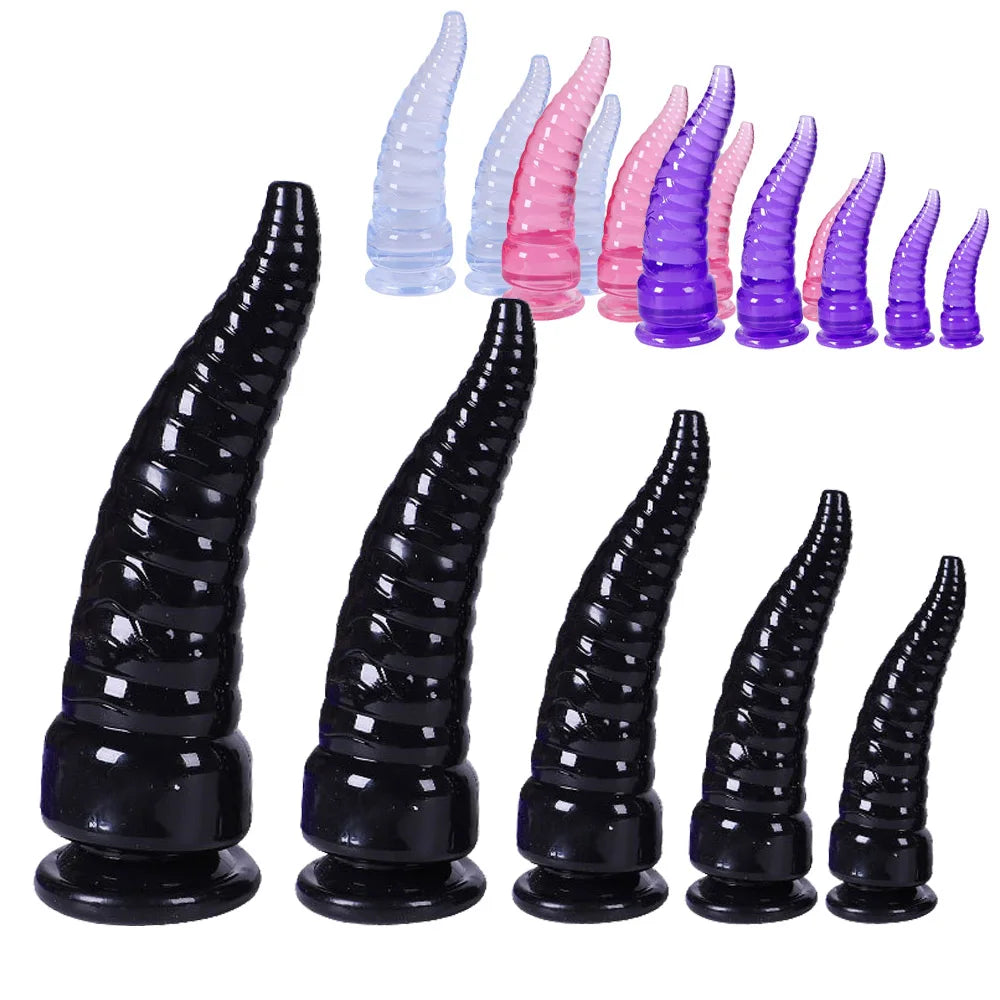 Plug Anal Tentacule Pieuvre avec Ventouse – Silicone | 4 Couleurs | 5 Tailles
