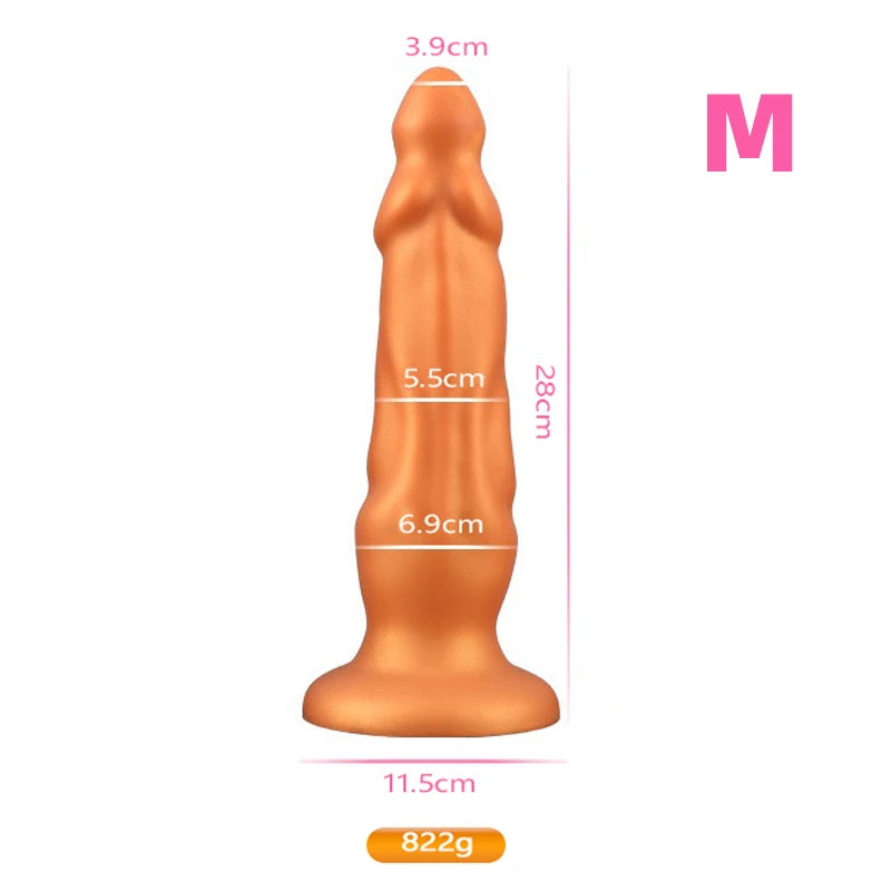 Plug Anal Dilatateur en Silicone Liquide – Stimulation Prostate & Point G