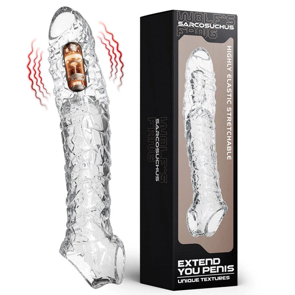 Manchon Extenseur Pénien Vibrant BIRDSEXY – Silicone CE