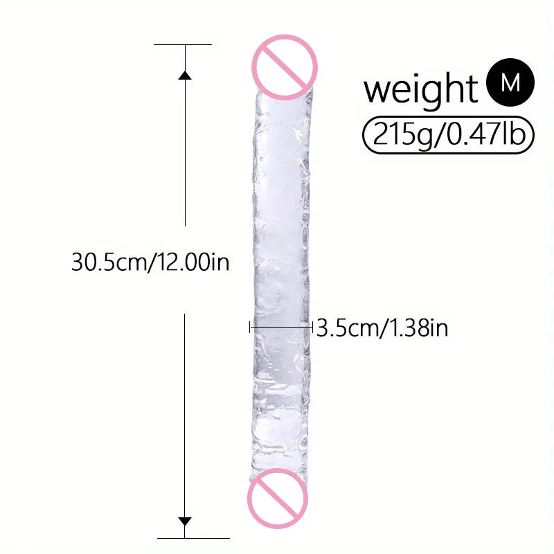 Gode Double Tête Flexible & Ventouse – Stimulation Anale & Point G | Mains Libres | 3 Tailles