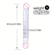 Gode Double Tête Flexible & Ventouse – Stimulation Anale & Point G | Mains Libres | 3 Tailles