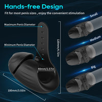 Vibromasseur Pénien Bluetooth BIRDSEXY – Silicone Médical | Masseur Gland | Retard CE