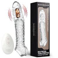 Manchon Extenseur Pénien Vibrant BIRDSEXY – Silicone CE