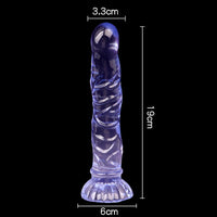 Gode Plug Anal Texturé Ventouse – 4 Tailles & 4 Couleurs