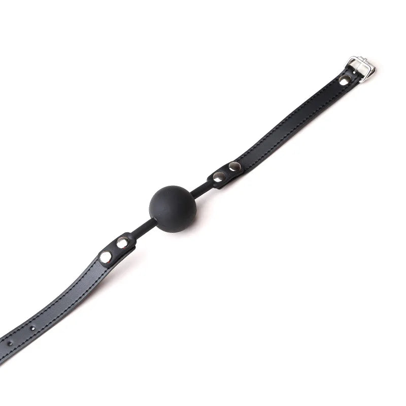 Bâillon Yunman – Boule Silicone & Ouvre-Bouche