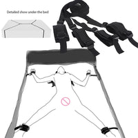 Kit Bondage BDSM Menottes Poignets & Chevilles – Nylon Ajustable