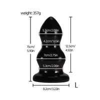 Grand Plug Anal & Billes Anales – Dilatateur Anal | 5 Tailles | Unisexe